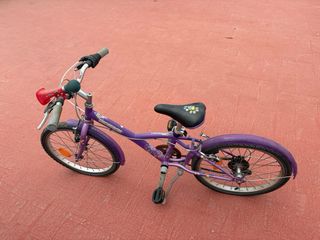 Bicicleta Morada Infantil