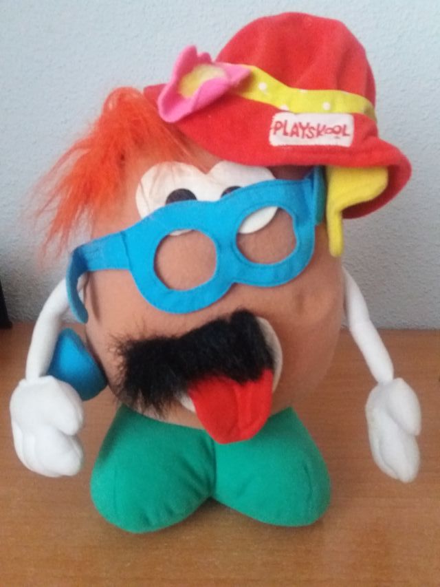 Míster Potato suave de tela, marca Playskool +18M