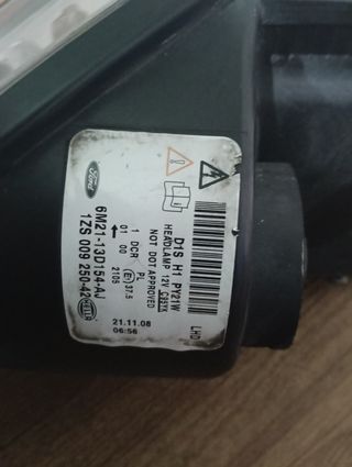 Faro Xenon Ford S-Max / Galaxy
