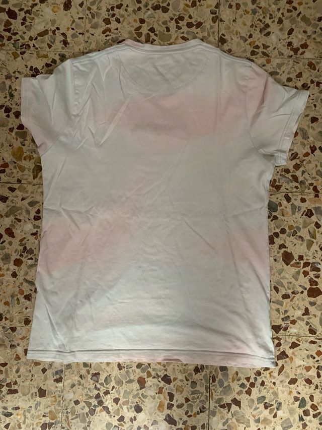 Camiseta Hollister Blanca Talla M