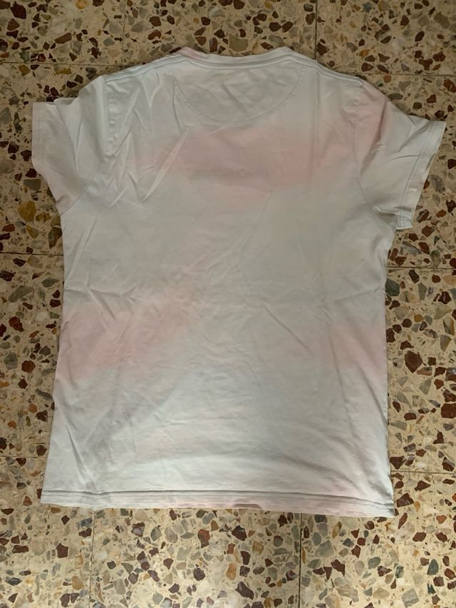 Camiseta Hollister Blanca Talla M