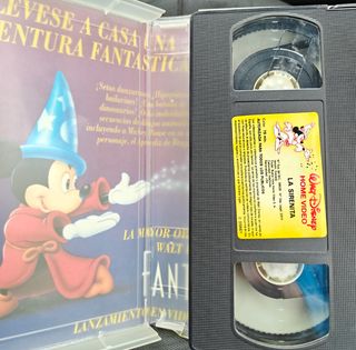 La Sirenita VHS Disney Película Infantil