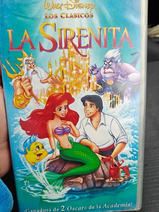 La Sirenita VHS Disney Película Infantil