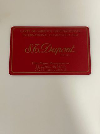 Bolígrafo S.T. Dupont