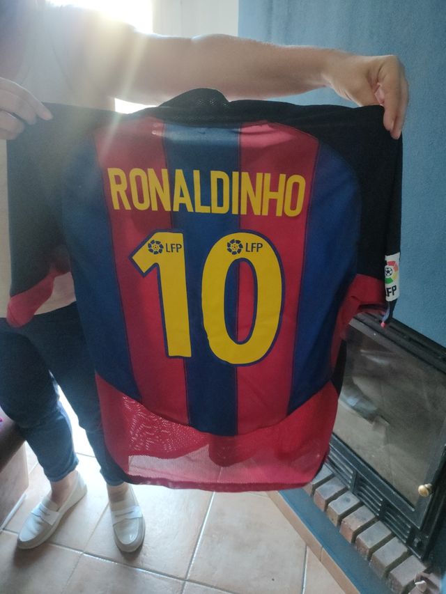 Camiseta Ronaldinho 10 Barça 05-06