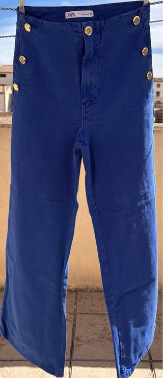 Pantalón vaquero Zara azul Talla 34