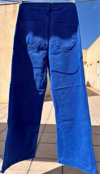 Pantalón vaquero Zara azul Talla 34