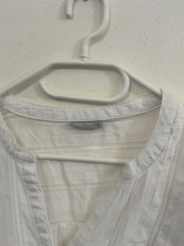 Maglietta bianca taglia L