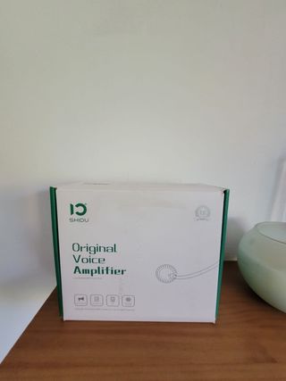 Amplificador de voz con micrófono