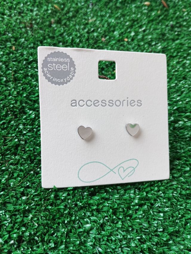 Pendientes Corazón 
Acero Inoxidable