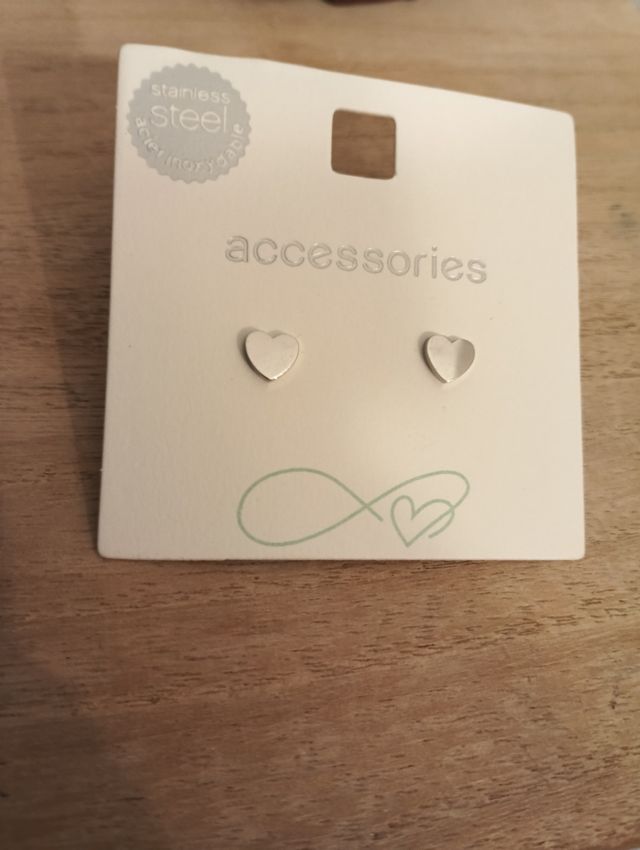 Pendientes Corazón 
Acero Inoxidable