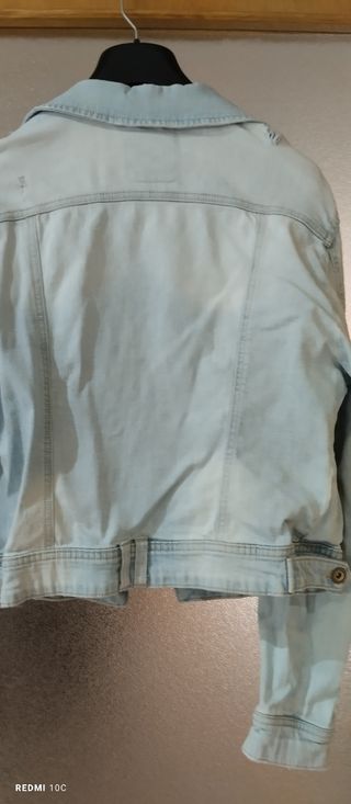 Cazadora vaquera azul