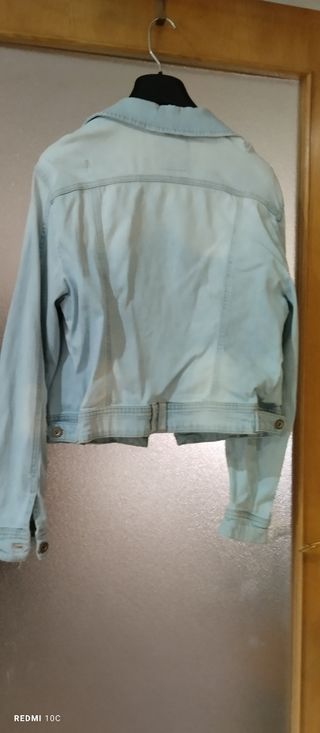 Cazadora vaquera azul