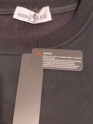 Sudadera Stone Island Negra Talla M