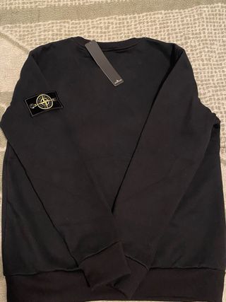 Sudadera Stone Island Negra Talla M