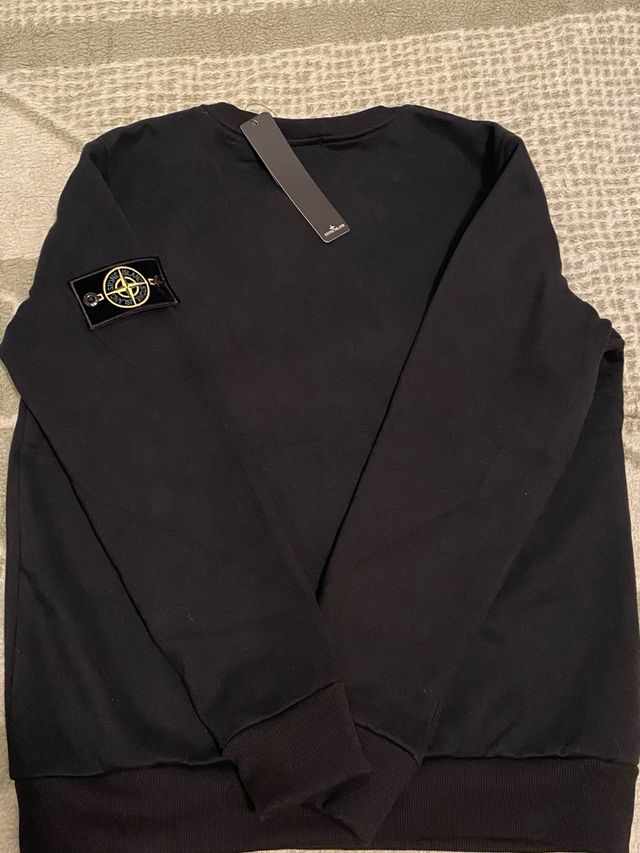 Sudadera Stone Island Negra Talla M