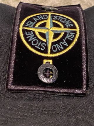 Sudadera Stone Island Negra Talla M