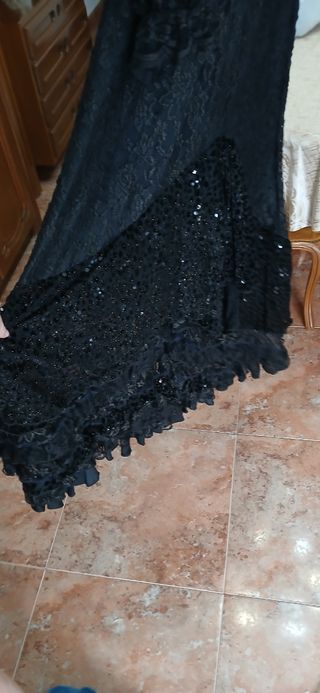 Vestido Flamenco Bailaora Negro