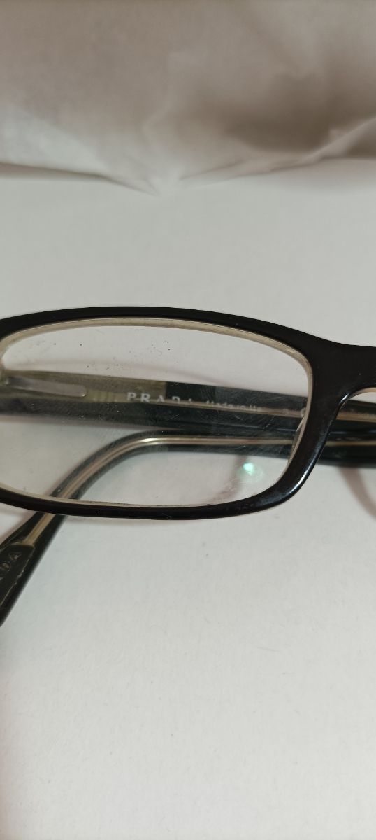 Montura Gafas Prada Negra y Gris