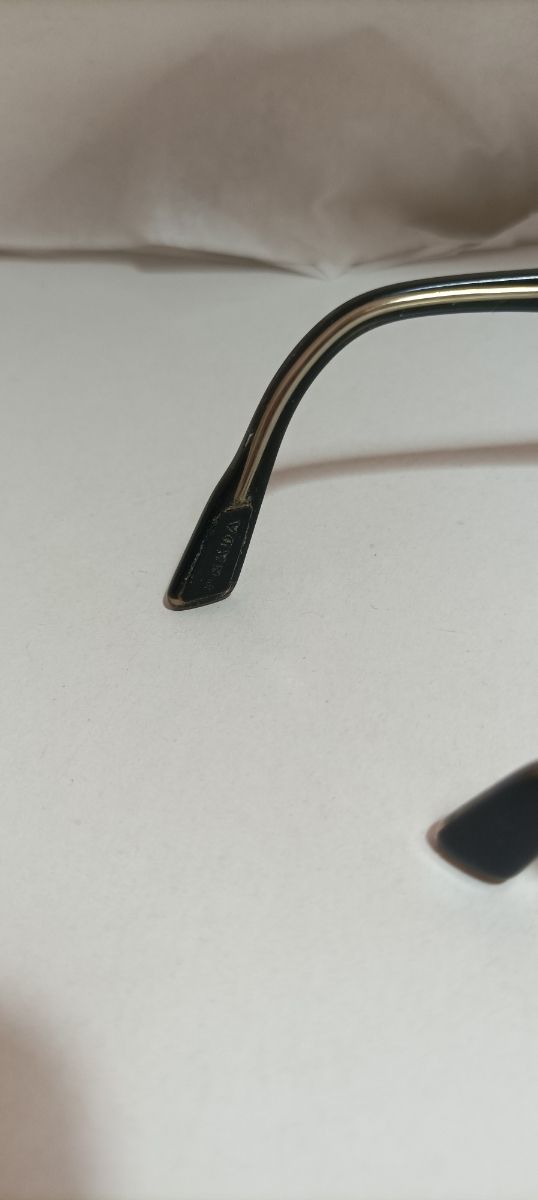 Montura Gafas Prada Negra y Gris