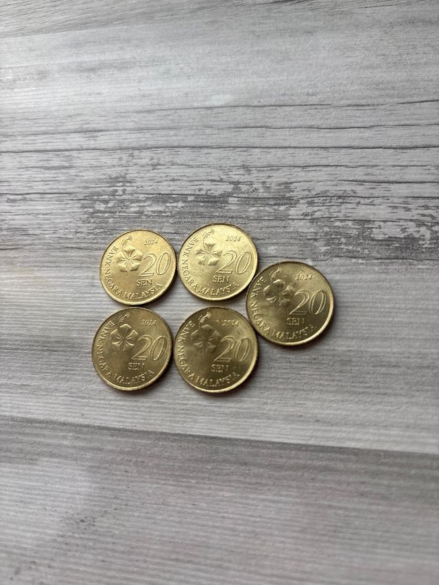 Monete da 20 Sen Malaysia 2004 — Bank Negara