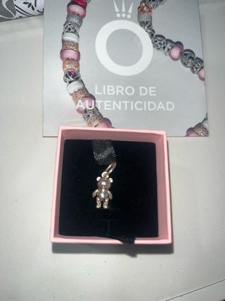 Charm Pandora Oso Plata
