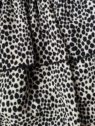 Falda estampada lunares talla única