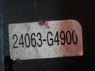 Caja de fusibles / Sicherungskasten / Nissan 24063D4900 24063-D4900