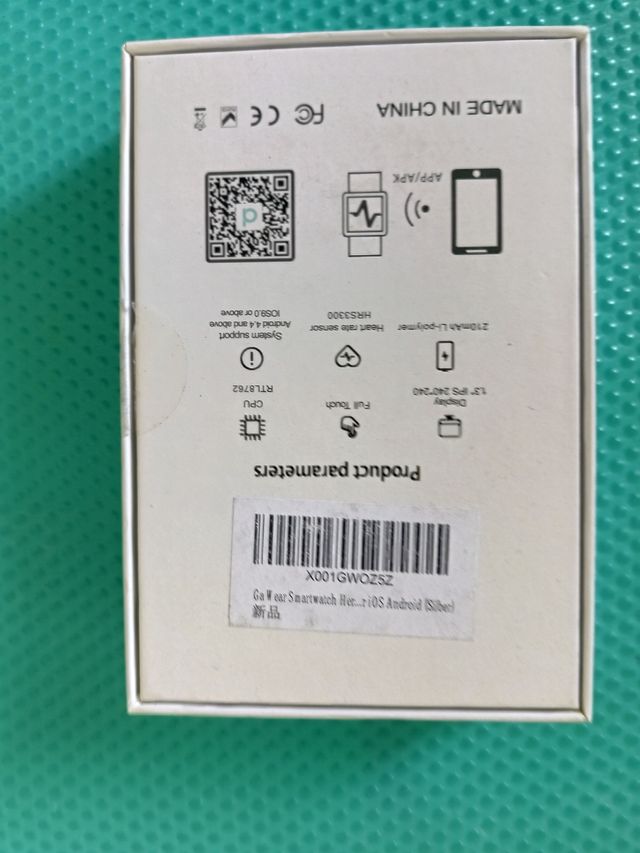 Smartwatch Blu/Argento