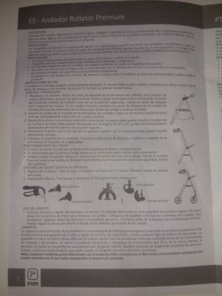 Andador Rollator Premium PRIM