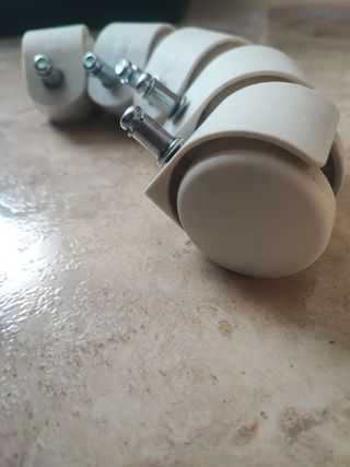 Ruedas para silla de oficina (5 unidades)