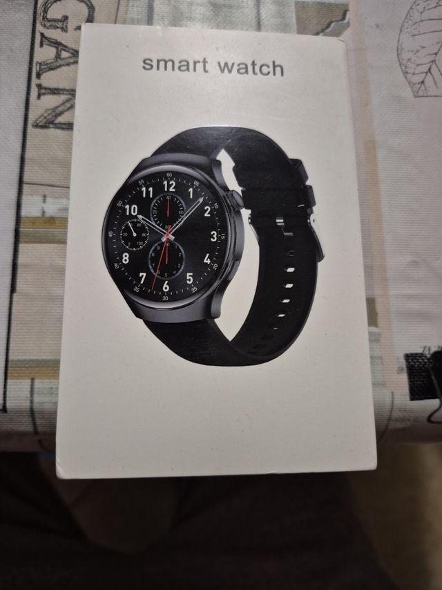 Smartwatch Silicone Nero