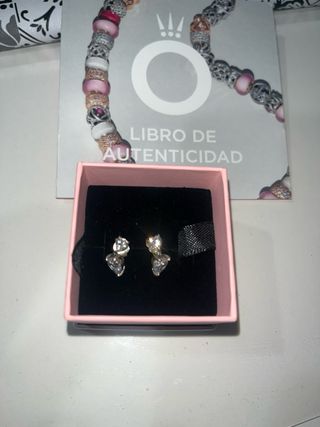 Pendientes Pandora Corazón Circonita