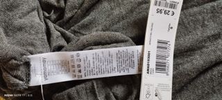 Maglia collo alto Yamamay antracite cashmere