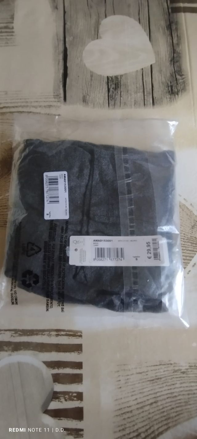 Maglia collo alto Yamamay antracite cashmere