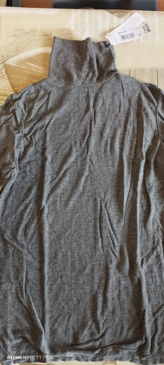 Maglia collo alto Yamamay antracite cashmere