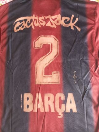 Maglia FC Barcelona 2000/01 x Cactus Jack
