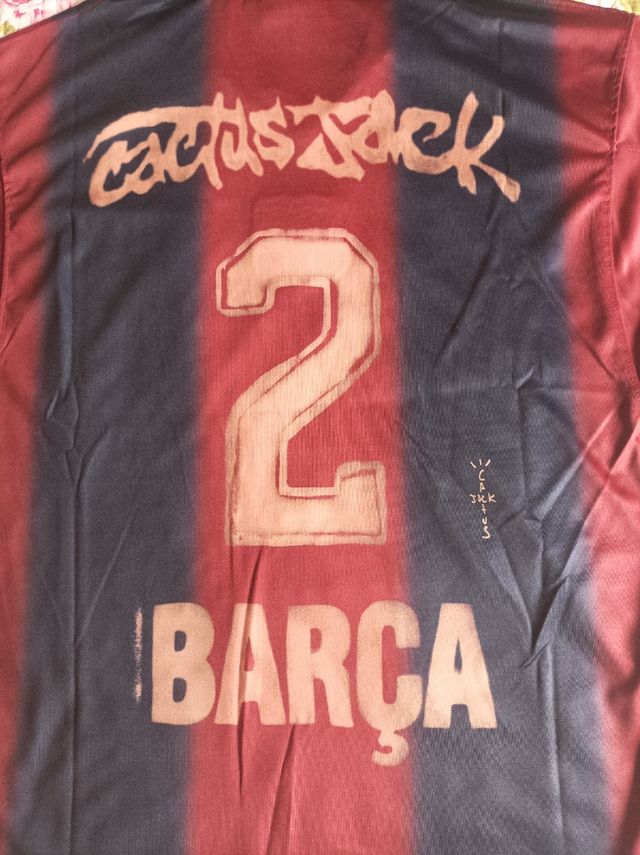 Maglia FC Barcelona 2000/01 x Cactus Jack