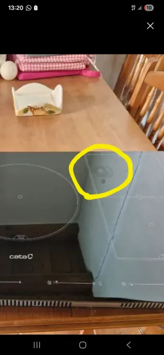 Placa de inducción Cata 90 cm