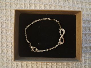 Pulsera de Plata con símbolo Infinito