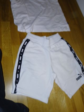 Conjunto Puma camiseta y pantalón corto