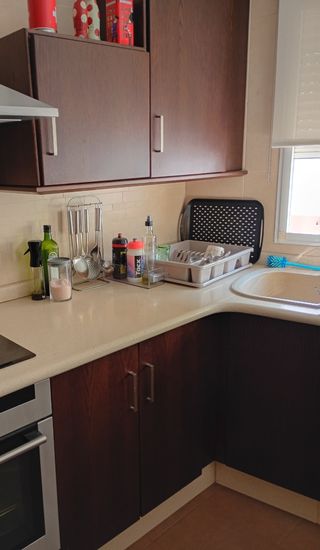 Muebles de cocina madera y metal