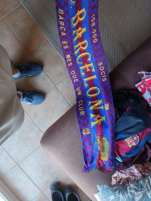 Bufanda FC Barcelona 108.000 socios