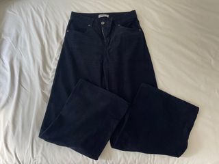 Pantalón pana azul marino