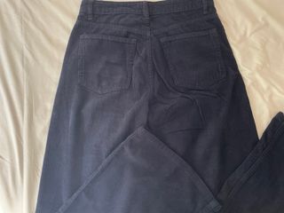 Pantalón pana azul marino