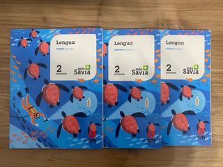 Libros 2º primaria LENGUA SM mas Savia