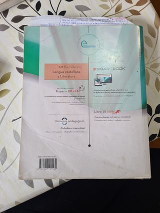 LA+SB Lengua castellana y literatura 1 Bachille...