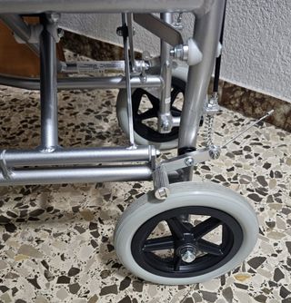 Silla de ruedas.
