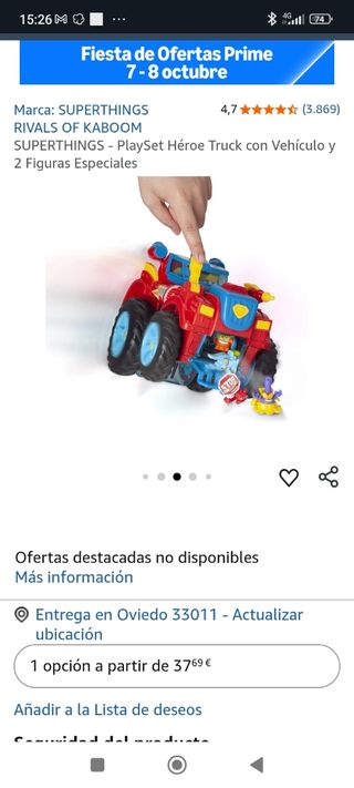Coche Superzings Juguete