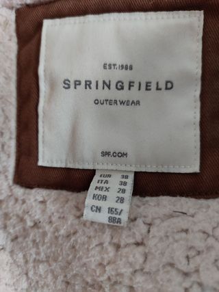 Cazadora Springfield Mujer Marrón